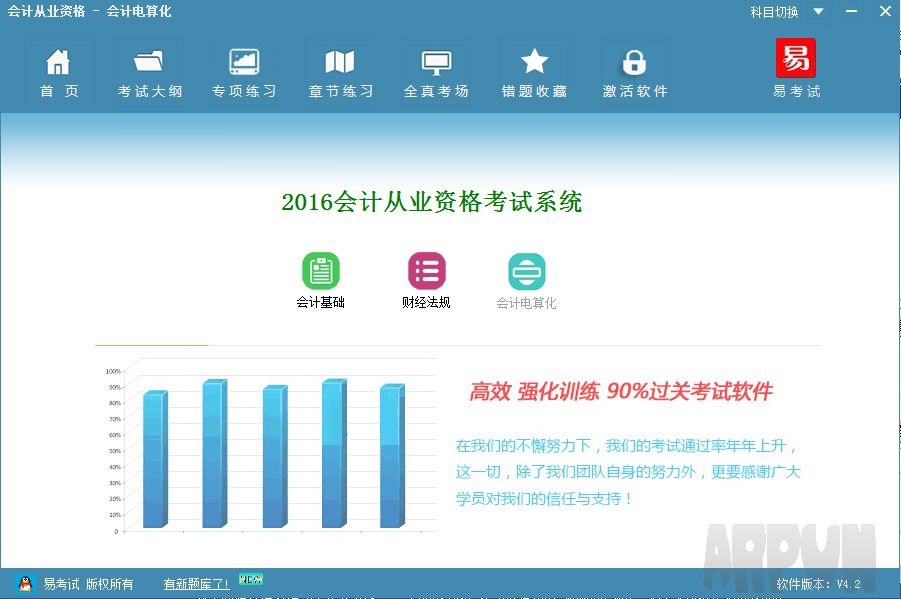 2016会计从业资格考试题库软件