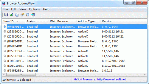 BrowserAddonsView 64bit