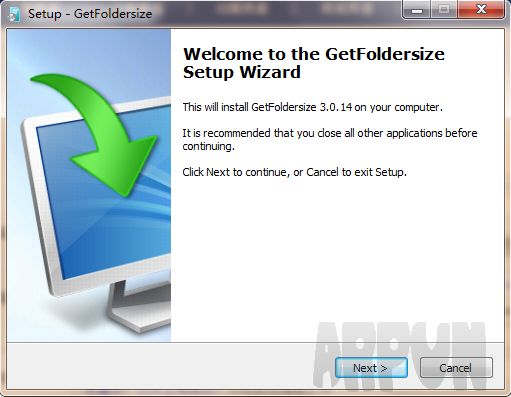 GetFoldersize