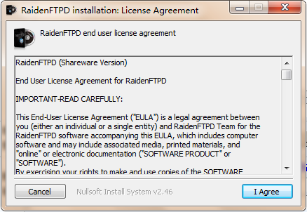 RaidenFTPD(雷电FTPD)
