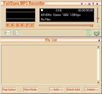 FairStars MP3 Recorder