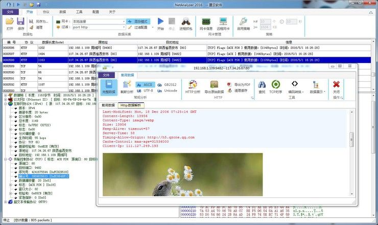 NetAnalyzer 2016(抓包协议分析)