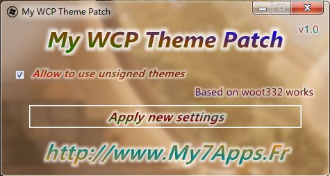 My WCP Theme Patch