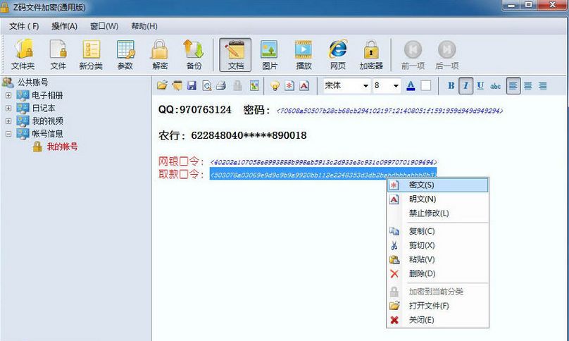 Z码文件加密工具