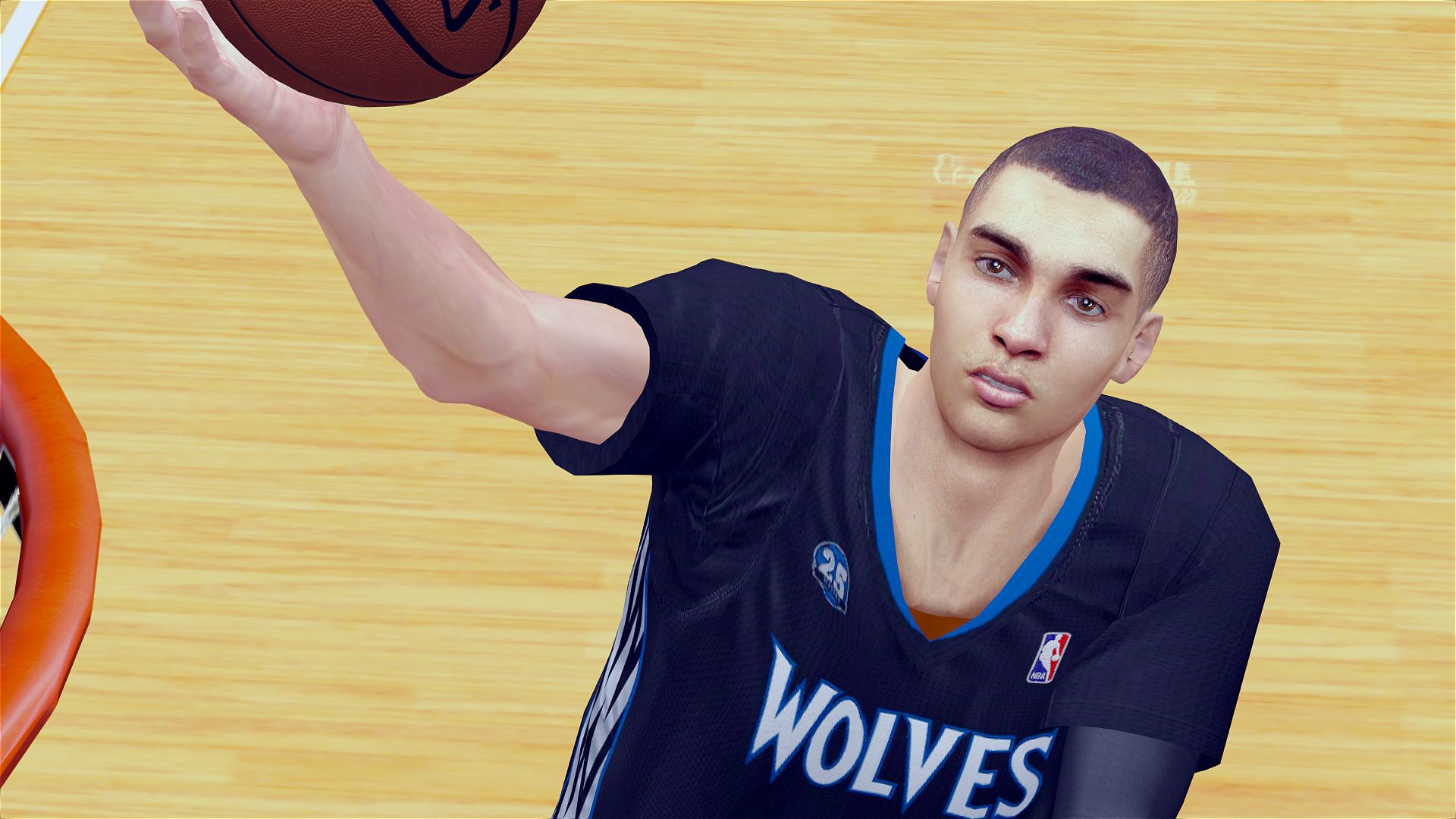 nba2k14次时代扎克拉文面补modv20最新版