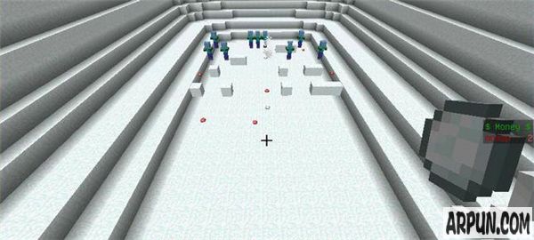 我的世界滚雪球打僵尸地图