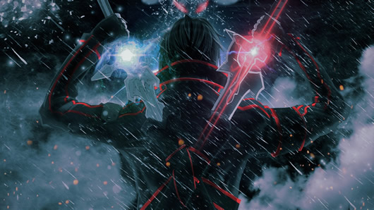 刀剑神域时钟动态壁纸 wallpaper engine 刀剑神域时钟动态壁纸