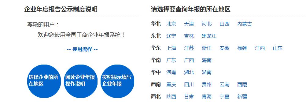 工商年检网上申报系统(2017工商企业年报年检网上申报查询入口) 2017
