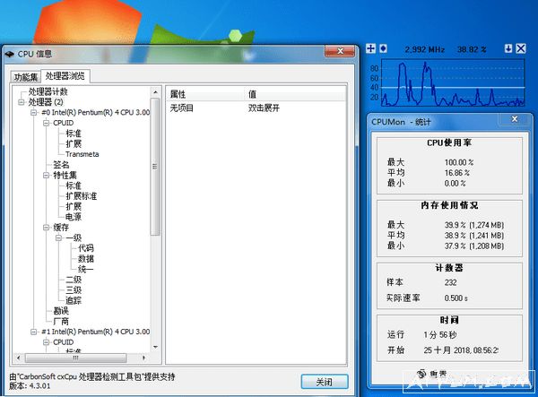 CPUMonitor(CPU使用率检测)