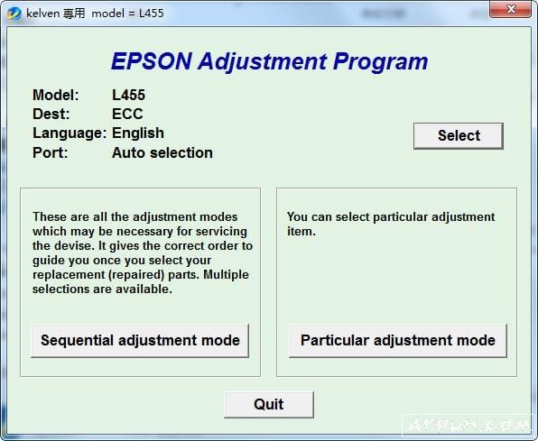 epson l455