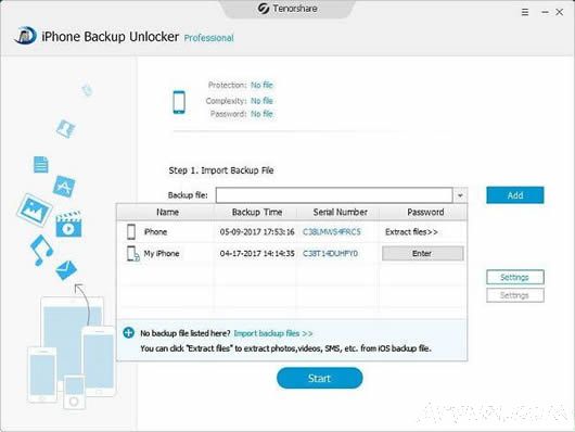 iPhone Backup Unlocker