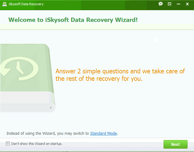 iSkysoft Data Recovery 专业数据恢复软件
