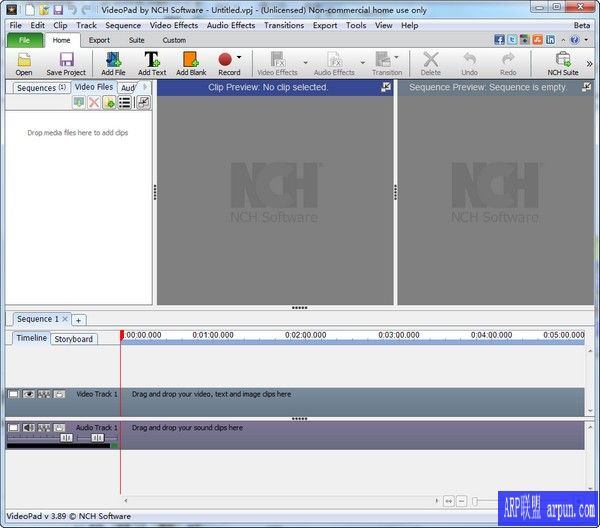 VideoPad Video Editor(免费视频编辑制作器)